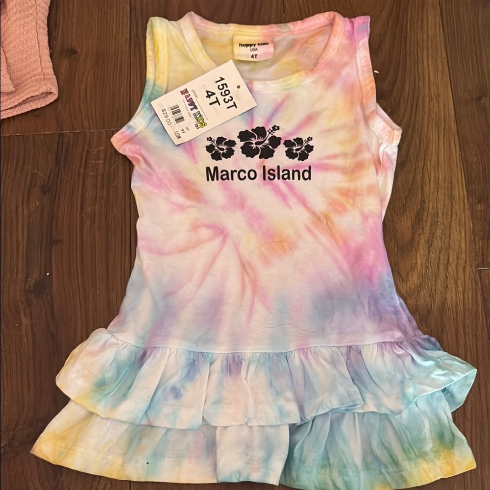 Kids Tie-Dye Tank Top Marco islands